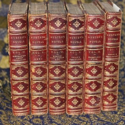 Lot 6 - Austen’s Novels. Vols. I-VI for sale at UQ's Rare Book Auction. 